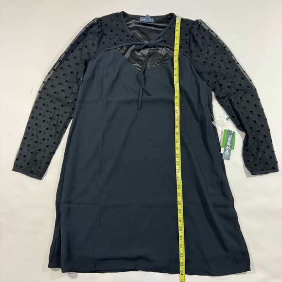 New ModCloth After the Aria Shift Dress Black - Picture 7 of 8